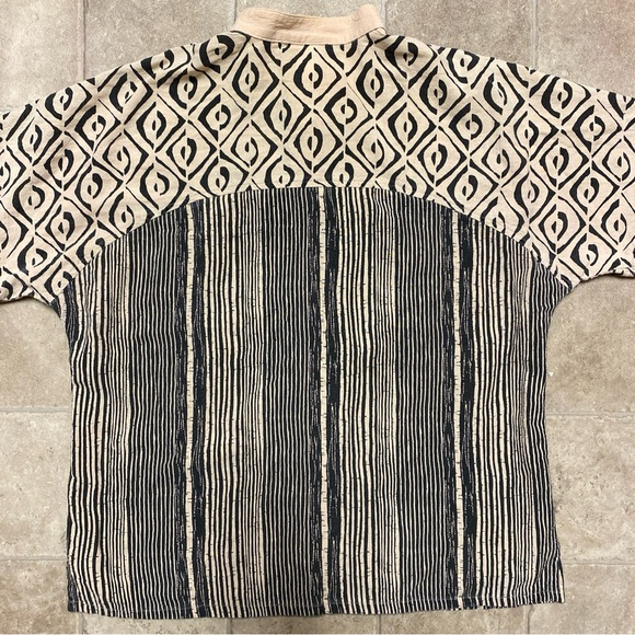 Produce Company Shirt Button-Down L Measurement ‘90s VTG USA Brown - Picture 6 of 6